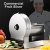 Commercial Fruit Slicer Adjustable Thickness 2 in 1 Vegetable Slicer Adjustable Thickness Rustproof Vegetable Chopper
