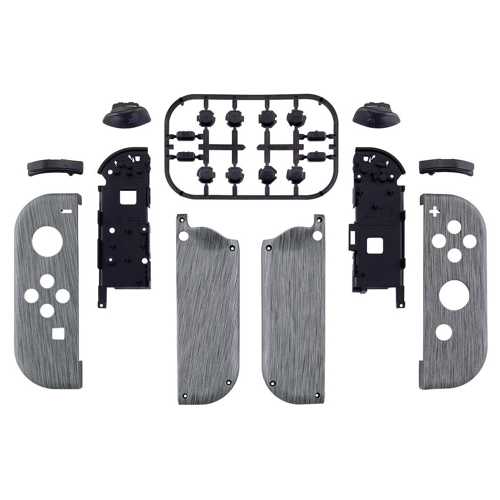 Náhradní pouzdro eXtremeRate DIY pro pouzdro pouzdra ručního ovladače pro Switch a Switch OLED s kompletní sadou náhradního pouzdra pro Switch Switch