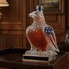 Eagle Whiskey Glass Decanter, 350ml 250th Anniversary Eagle Shaped Glass Bottle for Wine Bourbon, Unique Bar Decor & Gift for Men