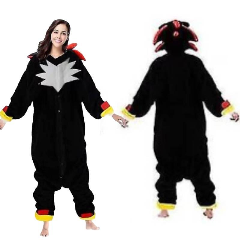 Sonic The Hedgehog Cartoon Fleece Adult Onesie With Warm Thick Fabric For Home Comfort