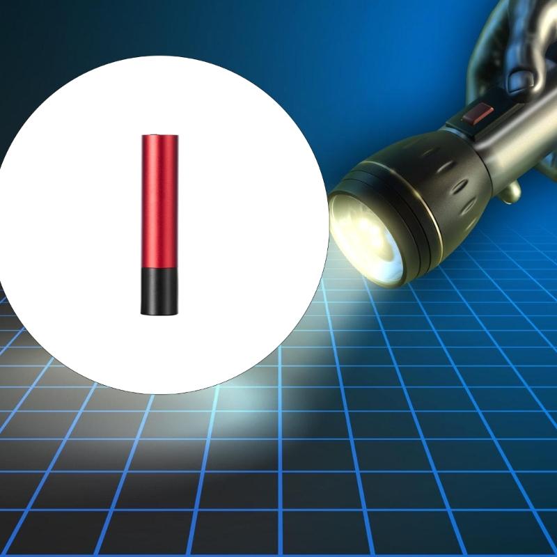 Rechargeable Strong LED Flashlight 3 Gear Adjustable Portable Lamp 365NM LED Flashlight 1200mah for Outdoor