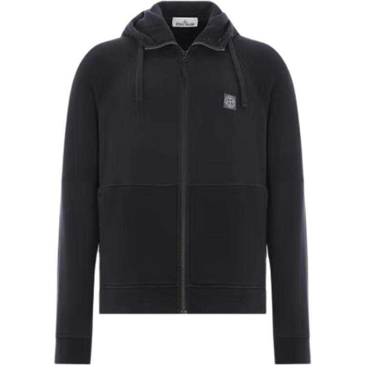

Stone Island Logo Comfortable Versatile Zip-Up Hooded Long Sleeve Sweatshirt Men sweatshirt 811560152-C0029 M