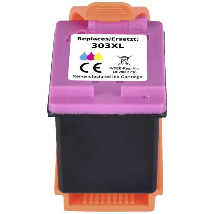 Ink Cartridge - RENKFORCE - HP 303 XL - Multicolor - Inkjet - Pack of 1