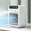 Humidifier Cooler Fan 2 Gear Air Conditioner Small Fans Dormitory Room Portable USB Chargeable Desktop Spray Fans 16.4*21.4*11.4cm