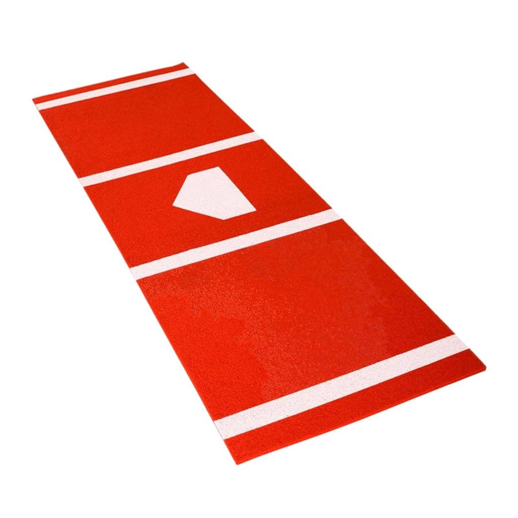 Baseball Batting Mat for Batter Position Training, Auxiliary Tool, Cage