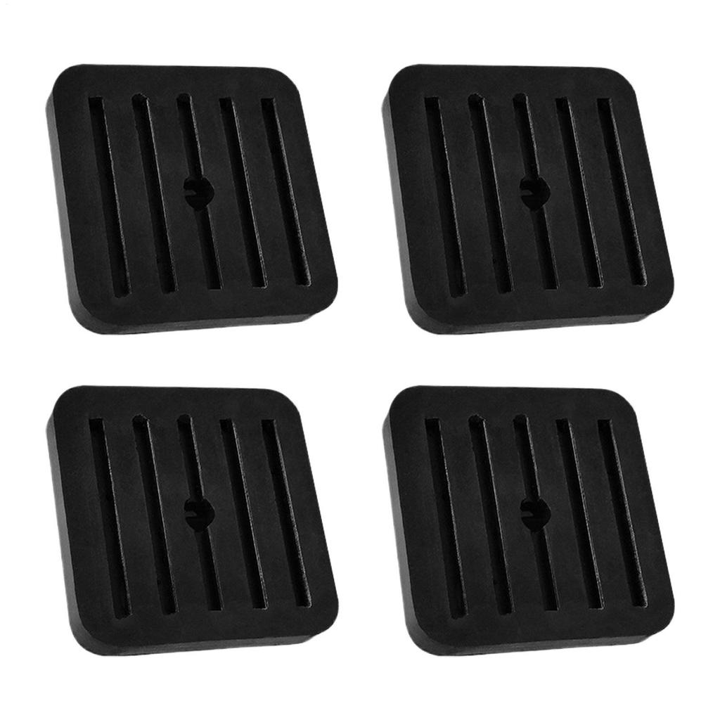 4Pcs Rubber Mount Shock Absorption Anti Slip Durable Anti Vibration Pad for Balcony Air Conditioner Outdoor Unit Outdoor Roofs