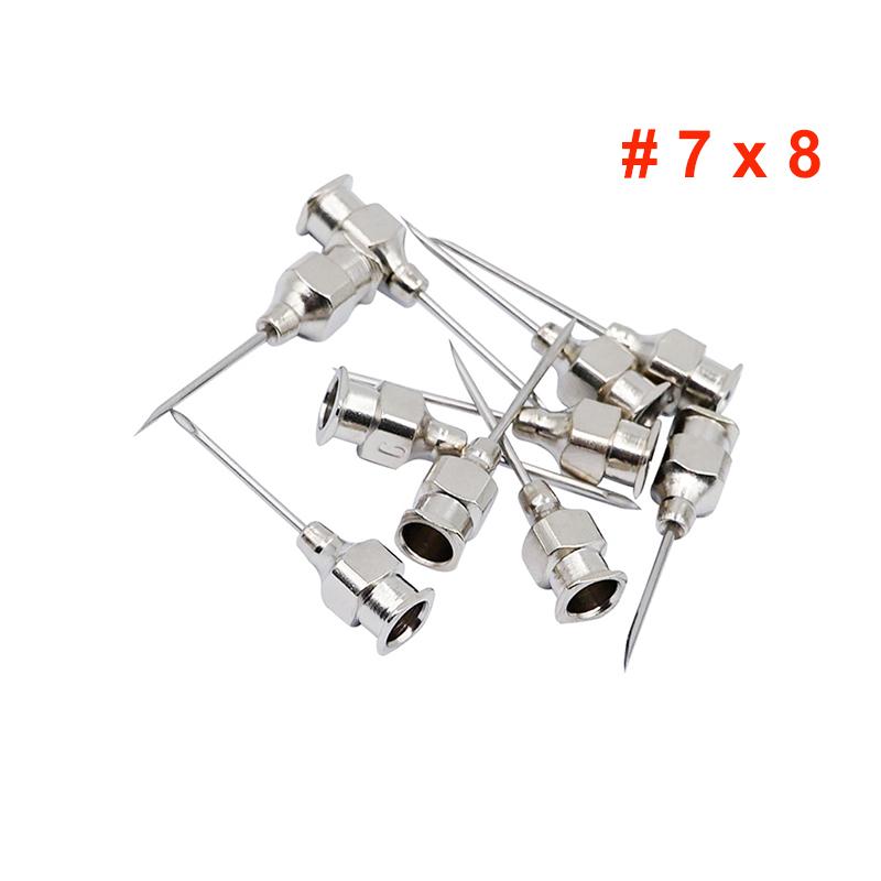 10Pcs Veterinary Syringe Needles Goat Pig Chicken Pet Injection Syringe Vaccination Vet Farm Tools Poultry Livestock Veterinary