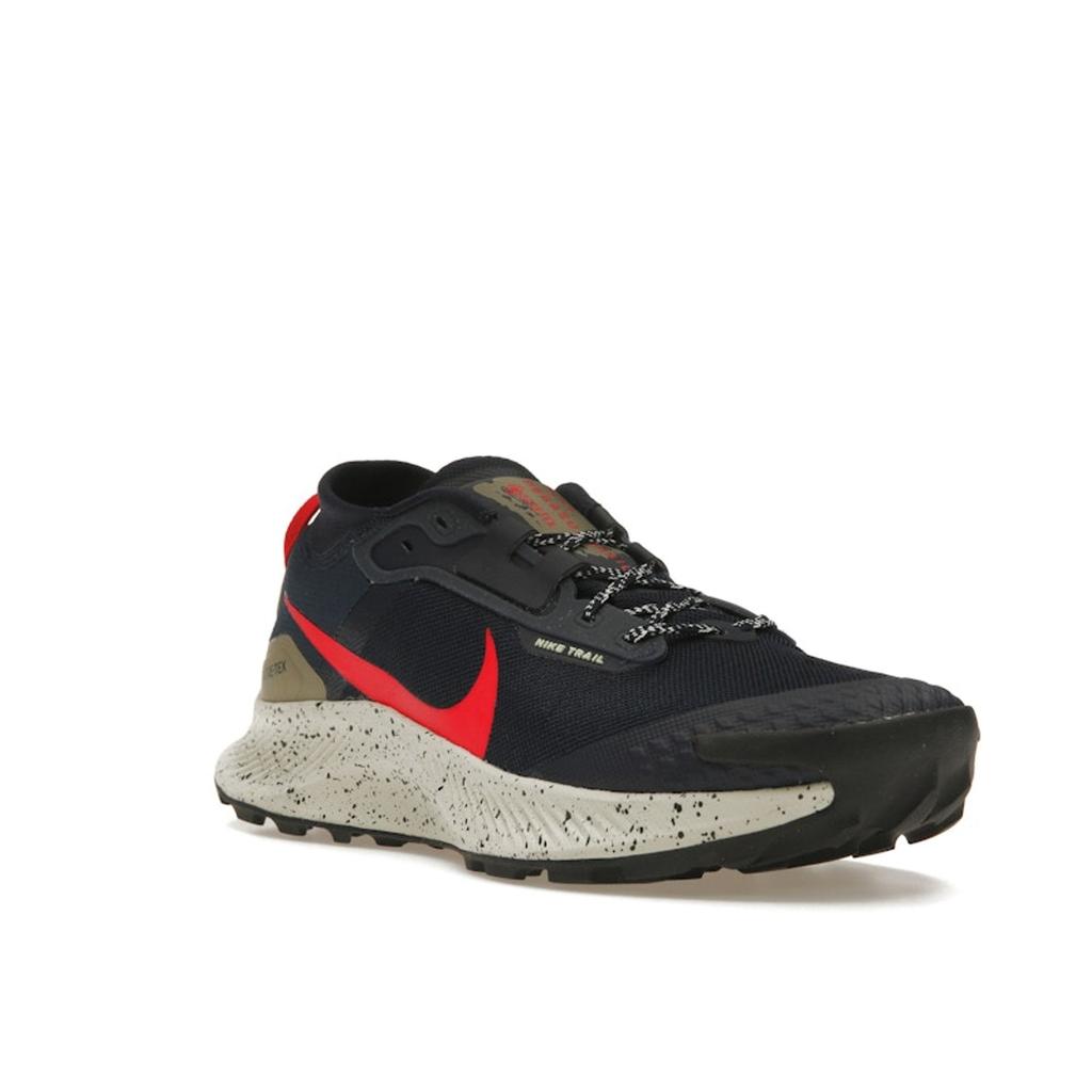 Nike Pegasus Trail 3 GORE-TEX Obsidian Siren Red Men Sneakers Blue Matte-Olive Citron-Tint DC8793-401
