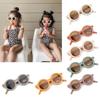 Summer Retro Round Kid Polarized Sunglasses UV 400 for Protection Child Sunglasses Holiday Outdoor