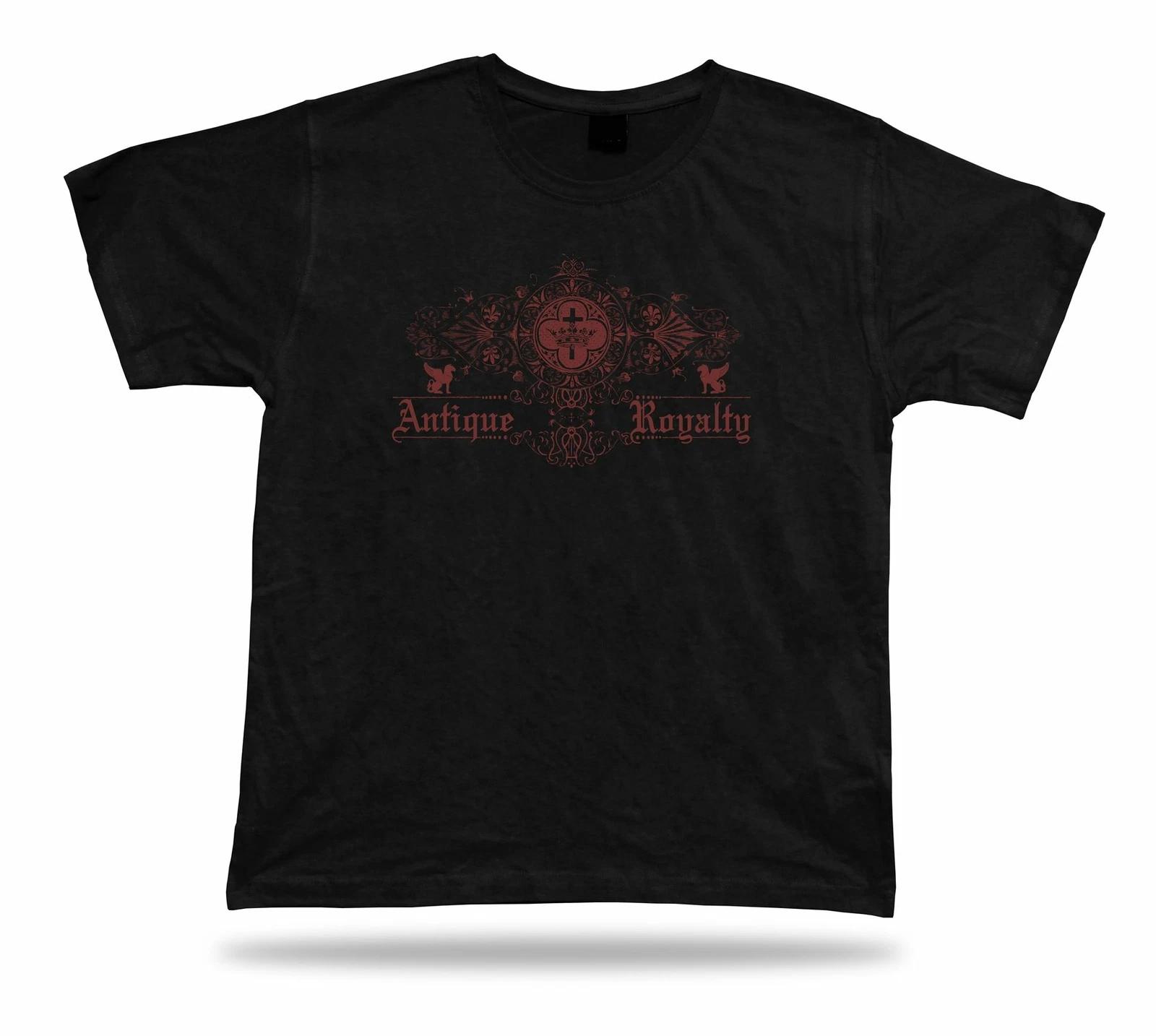 Tshirt Tee Shirt Birthday Gift Idea Antique Royalty Insignia Stylish Crown Class 2XL