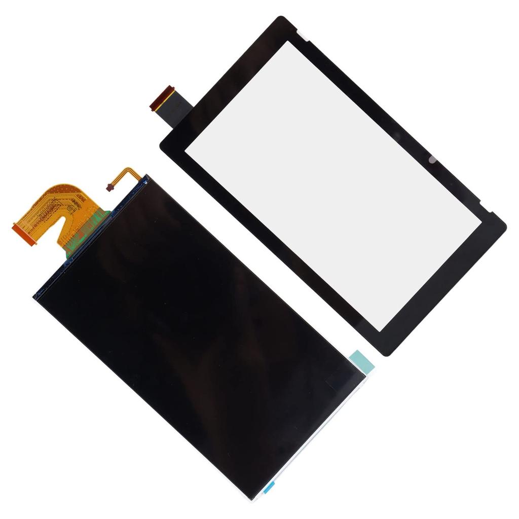 Replacement LCD Screen for HAC 001, Wear-resistant Touchscreen, Compatible with Game Consoles, Easy To Install.