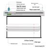 IN&VI 120-inch Electric Remote Control Projector Screen