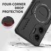 Funda Robusta con Disipación de Calor de PC+TPU para Xiaomi POCO X8 Pro Max X7 F8 Ultra F7 M8 M7 Pro Magnética a Prueba de Golpes Cubierta Protectora