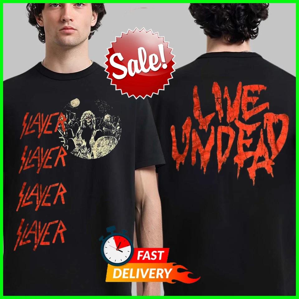 Slayer Live Undead Tshirt Unisex Size S5XL Unisex T-Shirt XL