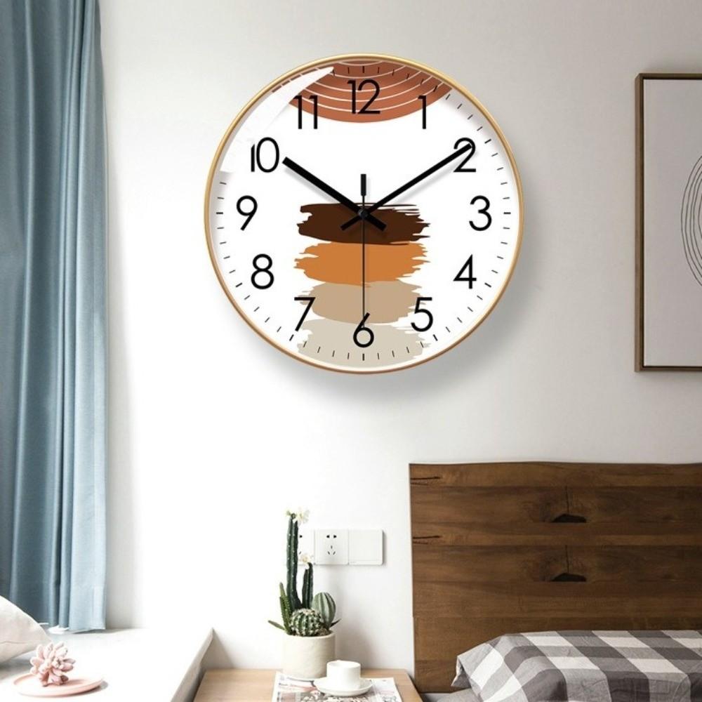 Nordic Style Wall Hung Clock Simple Silent Wall Clock Mute Clock Hanging Clock  Living Room