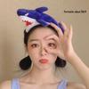 2023 Cute Dinosaur Crab Headband for Women - Cartoon Hair Accessory for Face Washing