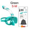 OLIKEI 3-in-1 Scuba Snorkeling Masks for Adults Kids Anti-Fog Leakproof Diving Mask Swimming Goggles Free Breathing Diving Glasses
