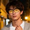 MAIVARDAY Men's Sports Night Glasses, Yellow, for Nighttime Fishing, Driving, Motorcycles, and More