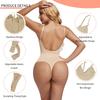 Body modellante per donna Body modellante per il controllo della pancia Body perizoma senza cuciture Body con scollo a U senza schienale Top Vita trainer Intimo dimagrante