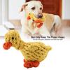 1Pc Cute Duck Shaped Dog Toy Cotton Rope Dogs Puppy Chew Fetch Toys