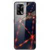 For OPPO A74 4G Case Tempered Glass Hard Phone Case Luxury Case for OPPO A74 5G A 74 Protective Bumper Shockproof Funda Coque