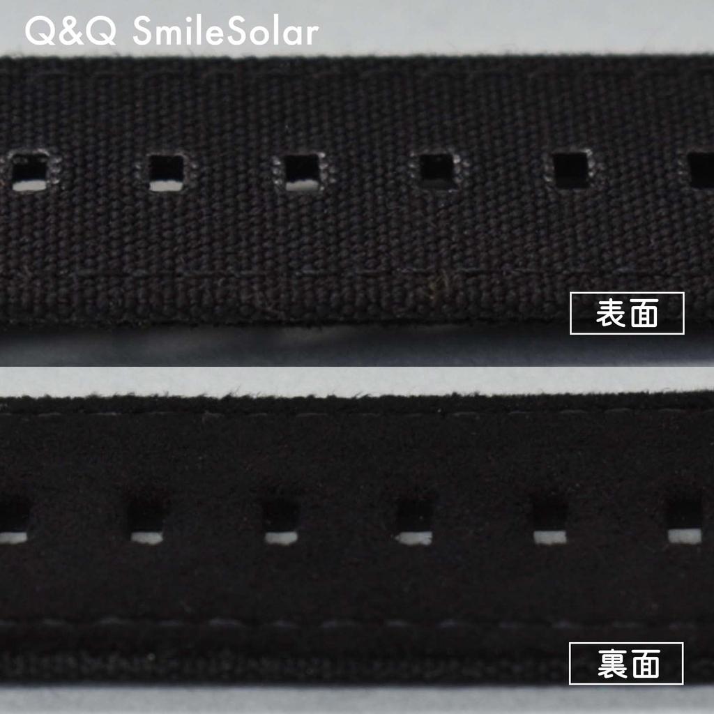 SmileSolar Smile Analog Waterproof Watch Black Q&Q (Q&Q Solar) Solar-Powered R00A-005JK Women's