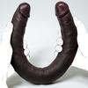 19.09" Realistic Double-Head Liquid Silicone Dildo, Flexible Adult Sex Toy, Clitoral & G-Spot Stimulator, Unisex Erotic Gift