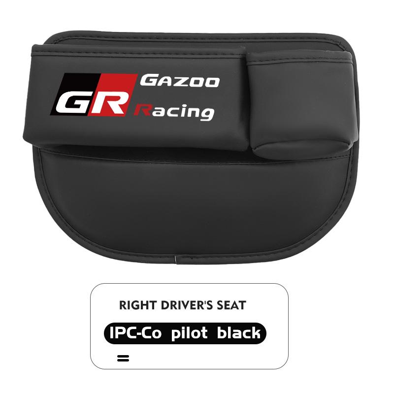 Car Seat Gap Storage Box Leather Organizer with Cup Holder For Toyota Crown GR GM Corolla YARIS Auris C-HR Hilux Vios Prius