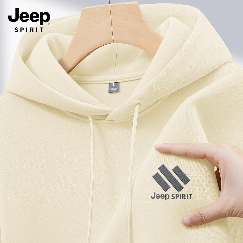 

JEEP SPIRIT Men s 2025 Loose Fit Hooded Sweatshirt 3XL