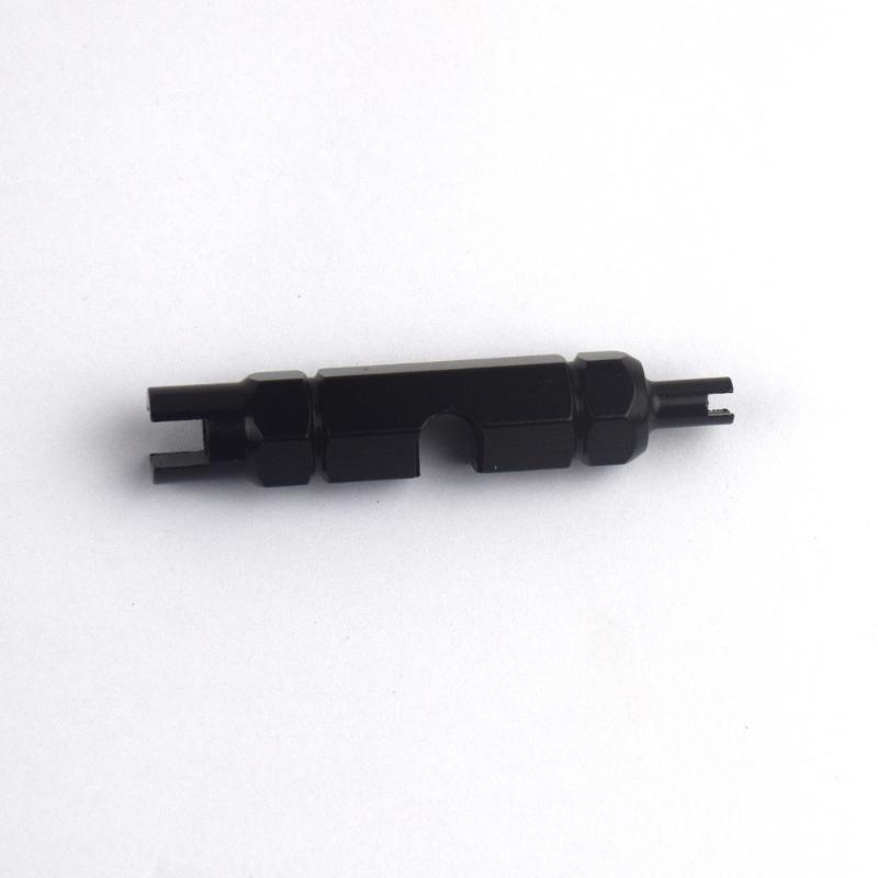 Portable 3-in-1 Bike Valve Core Remover 1Pcs Multifunctional Wrench Spanner Tool for Cross-country Cycling Trip Tire Repair