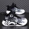 Boys Shoes 2025 Spring and Autumn New Children's Breathable Basketball Shoes Sports Shoes Middle and Older Children's Rotating Buckle Classmates Summe