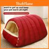 Cucce Chiusa per Gatti e Cani Piccoli Pet Haven con Cotone PP per un Comfort Accogliente