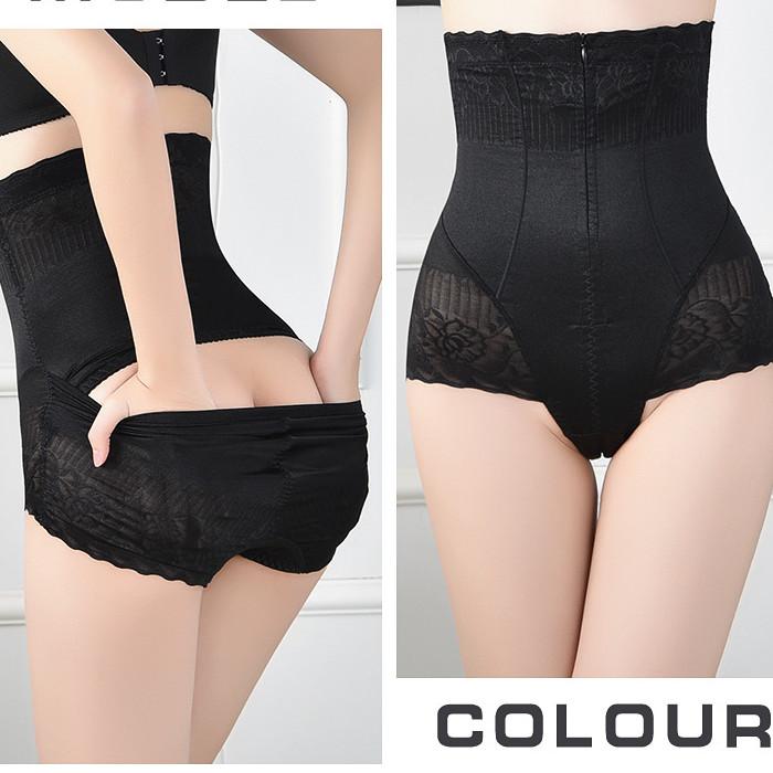 Women Slimming Corset Belts Sexy Mesh Body Shaper Panties High Waist Trainer Modeling Firm Tummy Control Shapewear Butt Lifter