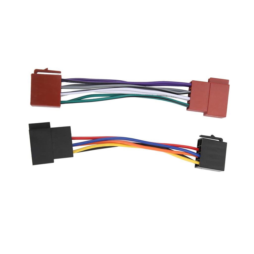 Car Radio Auxiliary Adapter Audio Cable Set Plug and Play Replacement for Peugeot