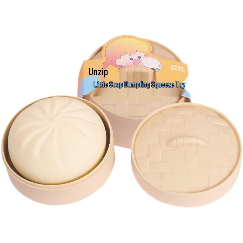 Creative Bun Decompression Toy: Slow Rebound Music Prank Artifact