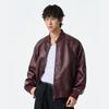 Fengxun Bubble PU Short Casual Jacket
