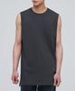 Layered Sleeveless Top_Long Length [Dark Gray]