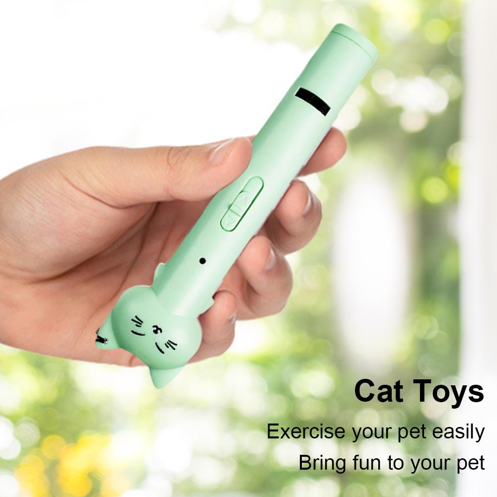 Смішна паличка для кота з інфрачервоним світлом Смішна ручка для кота Багатофункціональний вказівник Іграшка для кота для тренування кошенят Вправи