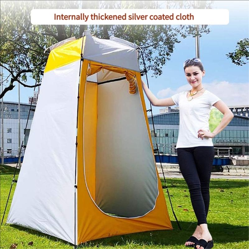 Multifuntional Small Camping Tent with Reinforced Metal Frame Windproofs Design Spacious for Family Travel Activity