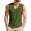 Men's V-neck Sleeveless Breathable Loose Sports Fitness Fashion Vest