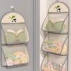 Large Capacity Storage Net, Dormitory Wardrobe, Socks Underwear Hanging Bag, Multilayer Breathable Mesh Pocket Door Storage Bags