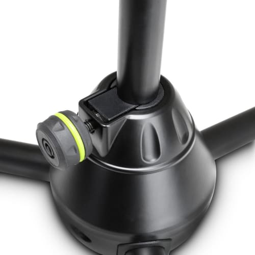 Gravity Microphone Stand with Straight Tripod Base, Black, GMS43