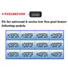 FDXLBKP1930 Pool Heater Control Panel Keypad Membrane Switch For H & H FD Series