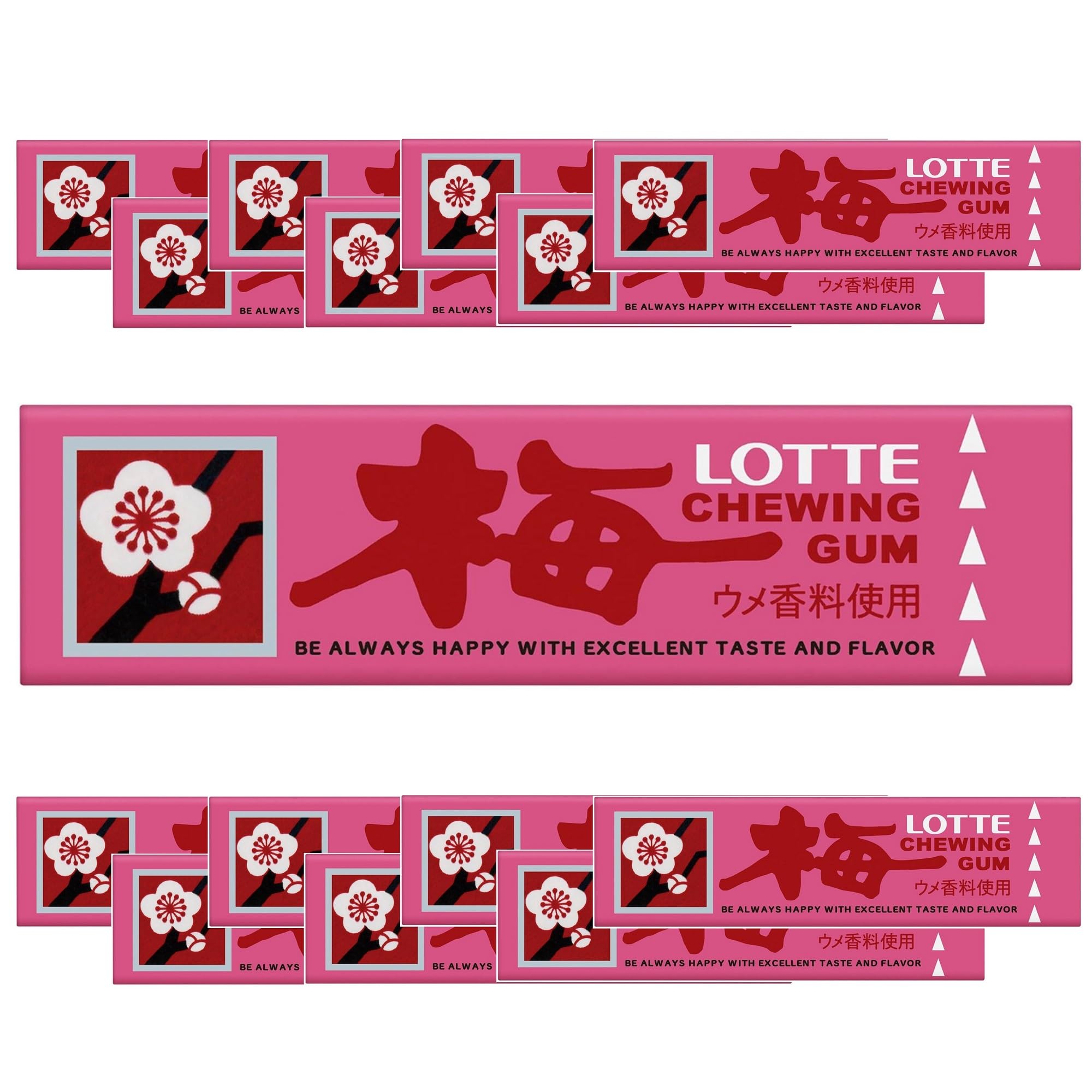 

Жевательная резинка Lotte со вкусом сливы 9 шт. x 15 шт. Устойчива к зубам