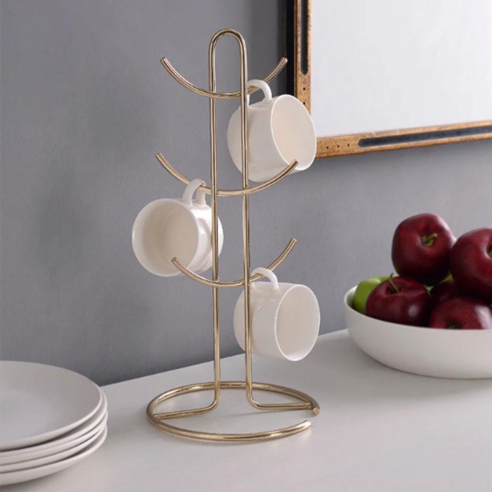 Stainless Steel Water Cup Rack Modern Style Wine Cup Holder Drain Rack  Home Organization