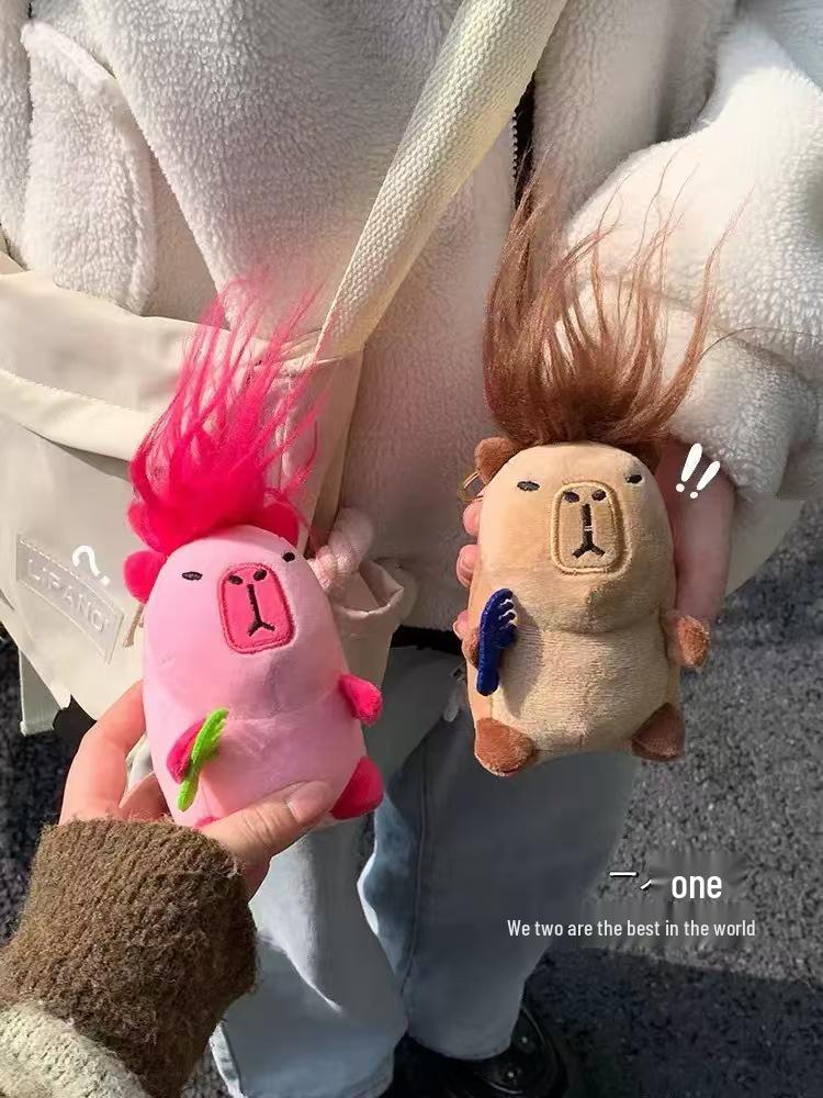 

Плюшевая игрушка на запястье Капибара и Панда - Милая и мягкая кукла-мягкая игрушка 12 cm