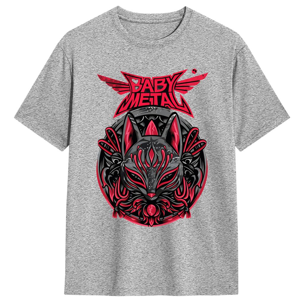 Babymetal World Tour 2026 Mens T Shirt  Funny Tee Shirt Short Sleeve Round Collar TShirts 100 Cotton 4XL 5XL 6XL Clothing