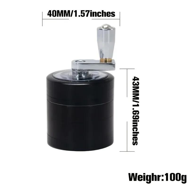 Nut and Hard Spice Grinder for Nutmeg Ginger Rock Salt and Peppercorn Hand Tools, Crushers