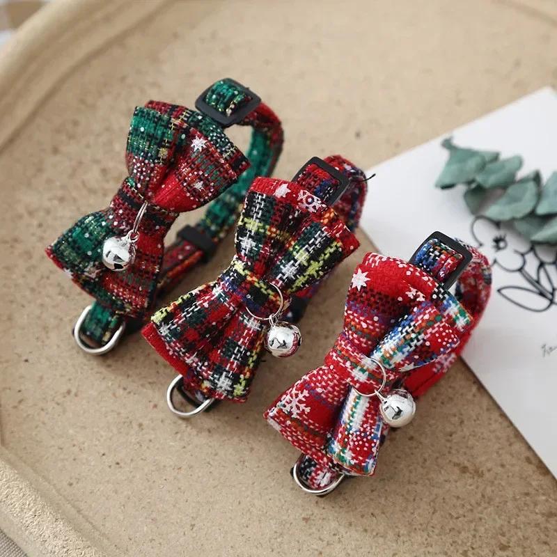 New Year Christmas Decorations Christmas Miniature Dogs Cat Bell Collars Merry Christmas Natal Noel Gifts 2026 Navidad Xmas