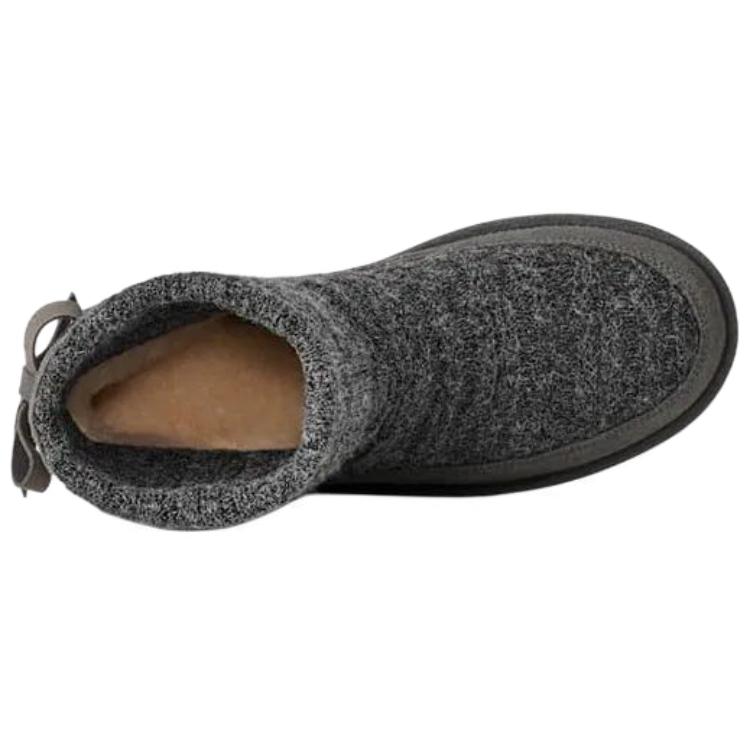 UGG Mini Cabelle Warm Versatile Slip-On Snow Boots Women boots Gray 1174578-MNGRY